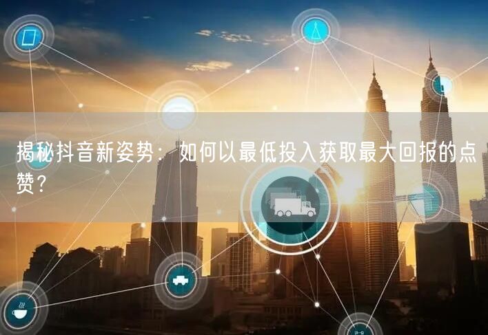 揭秘抖音新姿势：如何以最低投入获取最大回报的点赞？