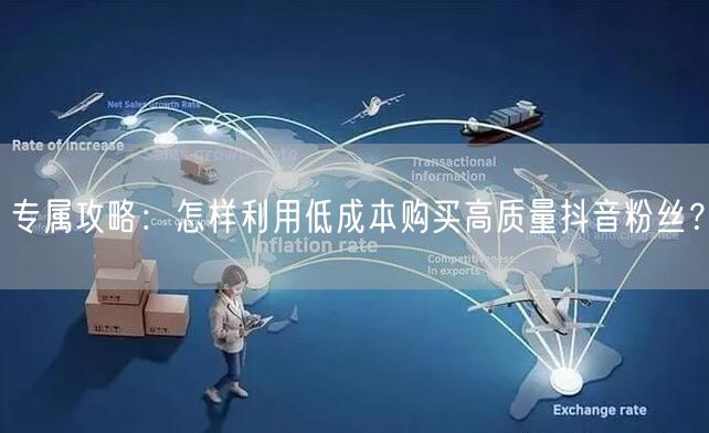 专属攻略：怎样利用低成本购买高质量抖音粉丝？