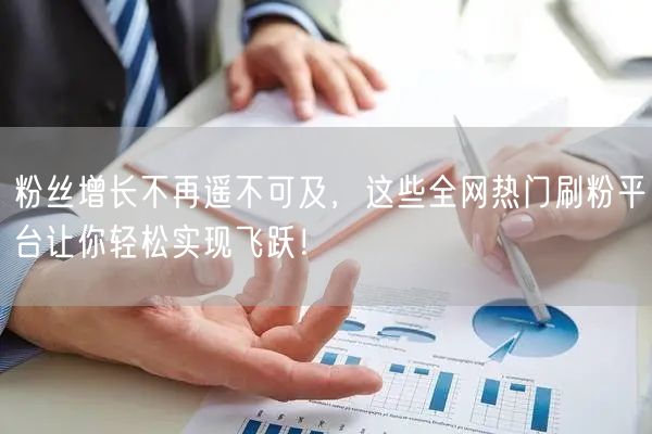 粉丝增长不再遥不可及，这些全网热门刷粉平台让你轻松实现飞跃！