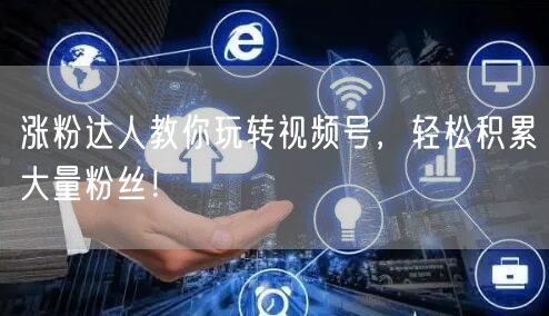 涨粉达人教你玩转视频号，轻松积累大量粉丝！