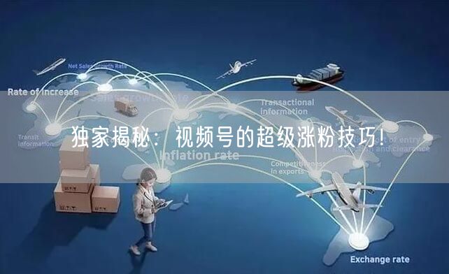 独家揭秘：视频号的超级涨粉技巧！