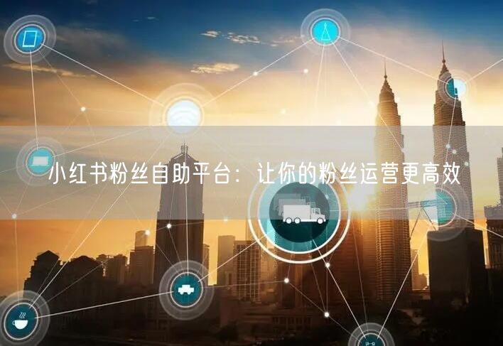 小红书粉丝自助平台：让你的粉丝运营更高效