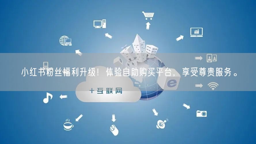 小红书粉丝福利升级！体验自助购买平台，享受尊贵服务。