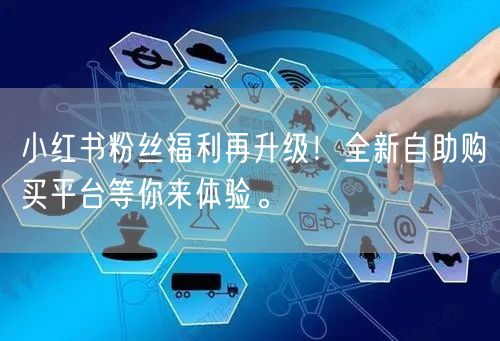 小红书粉丝福利再升级！全新自助购买平台等你来体验。