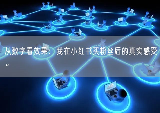 从数字看效果：我在小红书买粉丝后的真实感受。