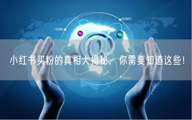 小红书买粉的真相大揭秘，你需要知道这些！