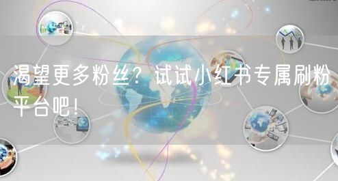 渴望更多粉丝？试试小红书专属刷粉平台吧！