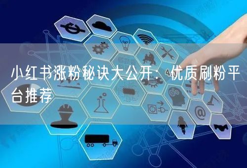 小红书涨粉秘诀大公开：优质刷粉平台推荐